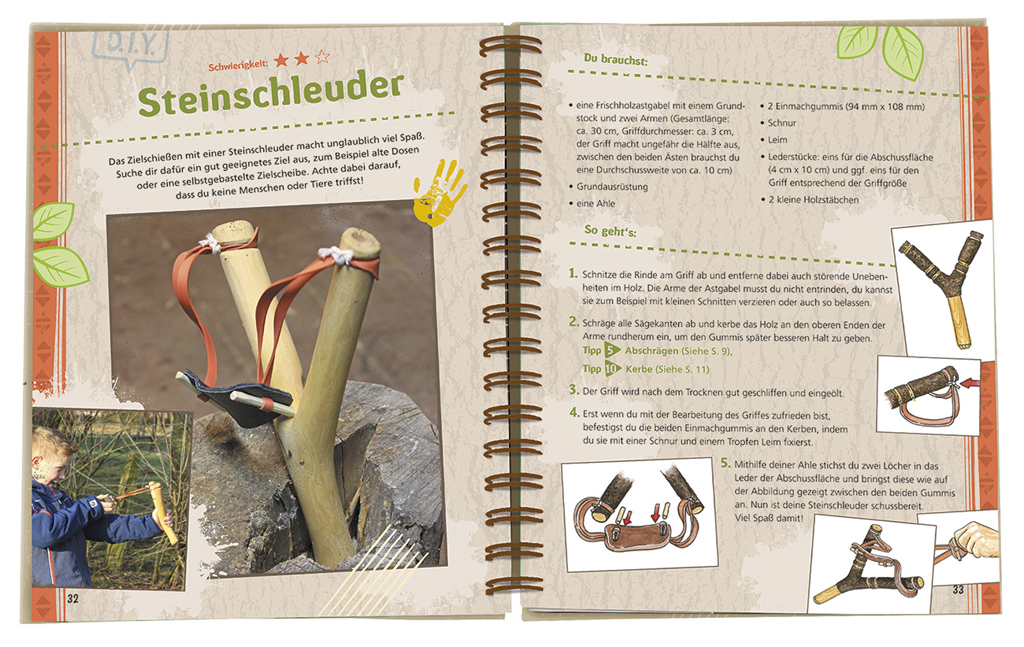 Expedition Natur - Das Taschenmesser-Schnitzbuch