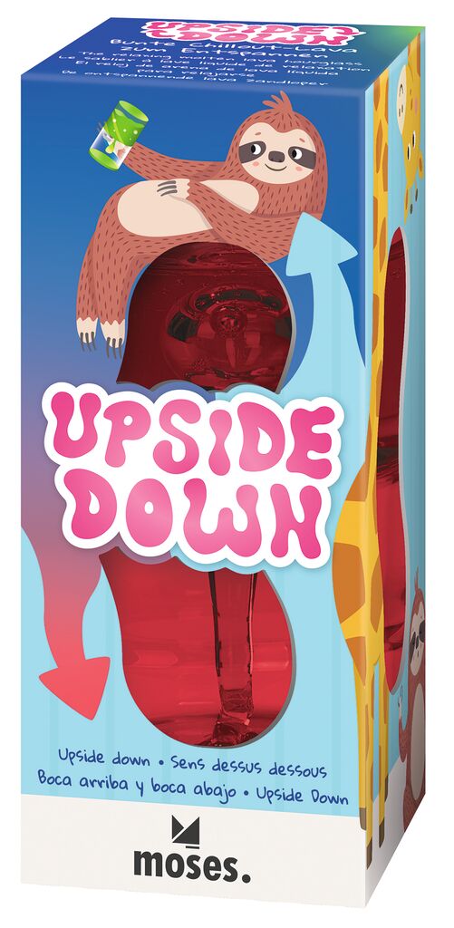 Upside-down - Bunte Chillout-Lava zum Entspannen rot