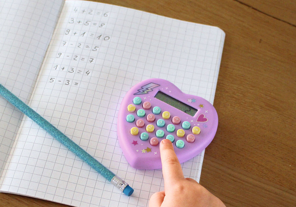 Zahlarten-Taschenrechner-Stimmungsbild