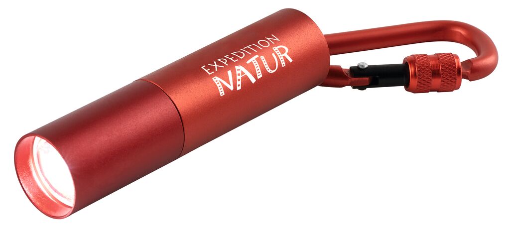 Expedition Natur Zoom Taschenlampe rot