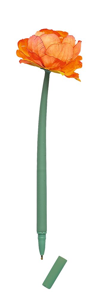 Blatt & Blüte Blüten-Stift orange