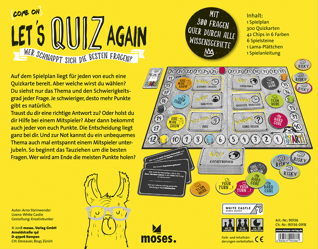 (Come on) Let's quiz again (Come on) Let's quiz again