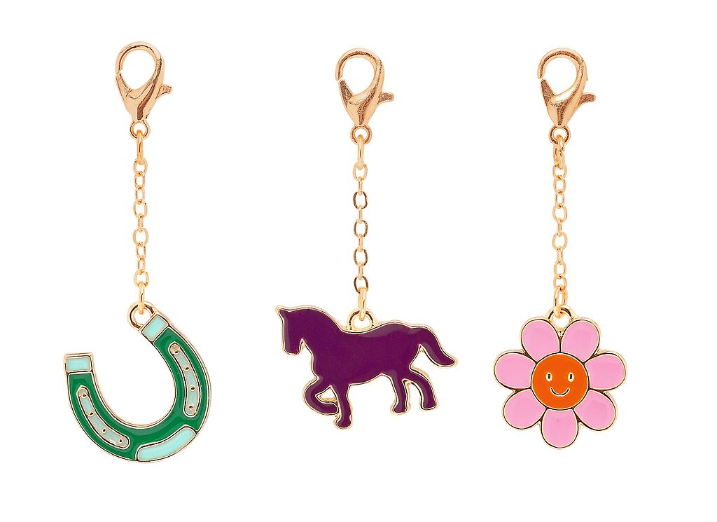 Pferde Mini-Charms Hufeisen