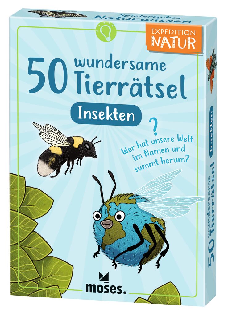 10,72€/1Stk Moses 9723 Expedition Natur 50 heimische Insekten & Spinnen 