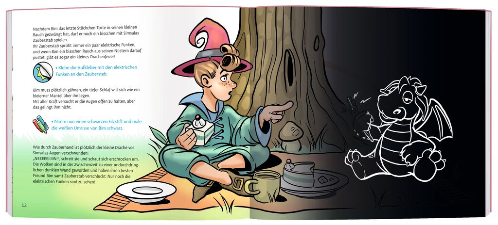 Deine Mission: Rette den Drachen! - Interaktives Rätselbuch