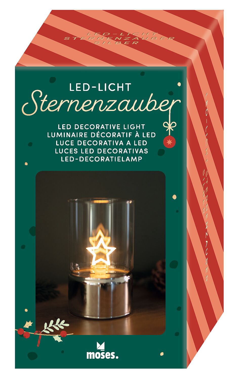 LED-Licht Sternenzauber silber