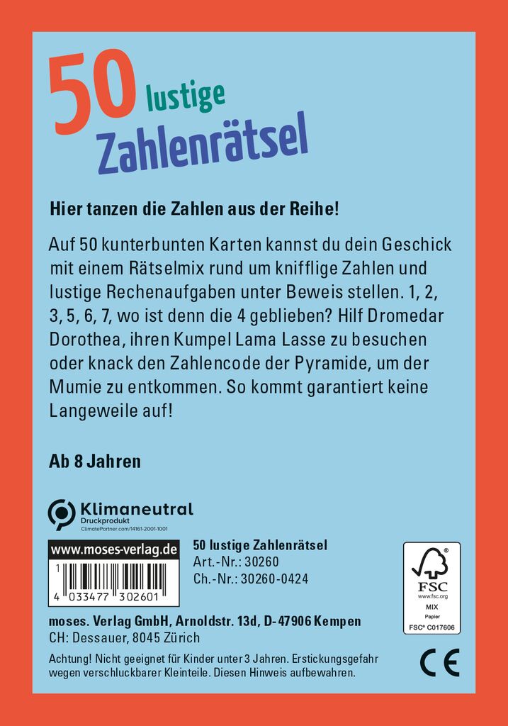 50 lustige Zahlenrätsel