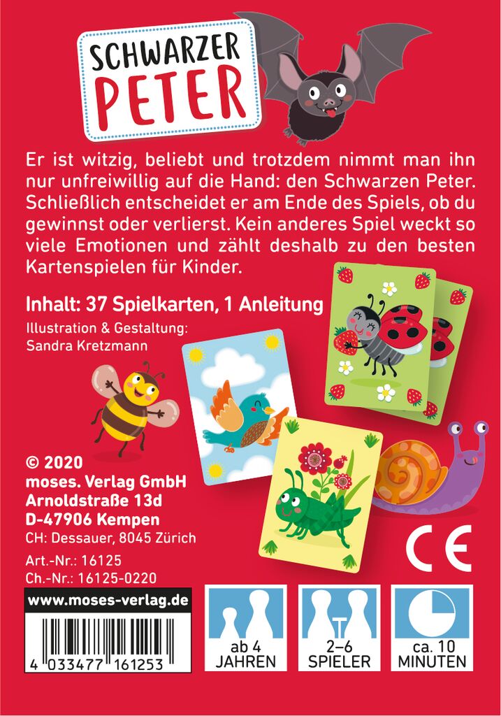 Krabbelkäfer Schwarzer Peter Krabbelkäfer Schwarzer Peter