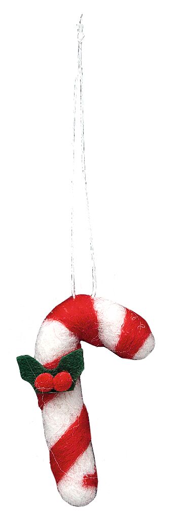 Glücksbringer Winterzauber Zuckerstange