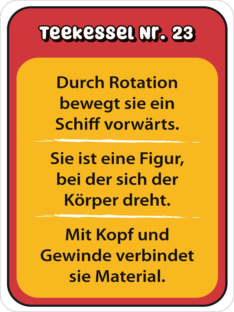 Rätsel Snacks Teekesselchen