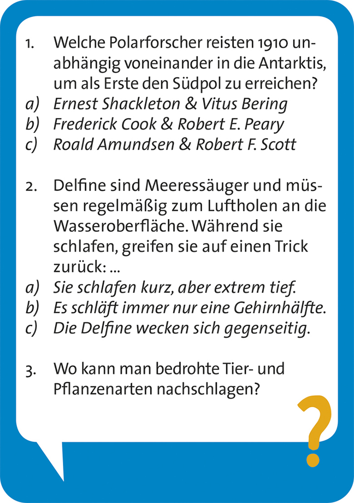 Pocket Quiz - Allgemeinwissen