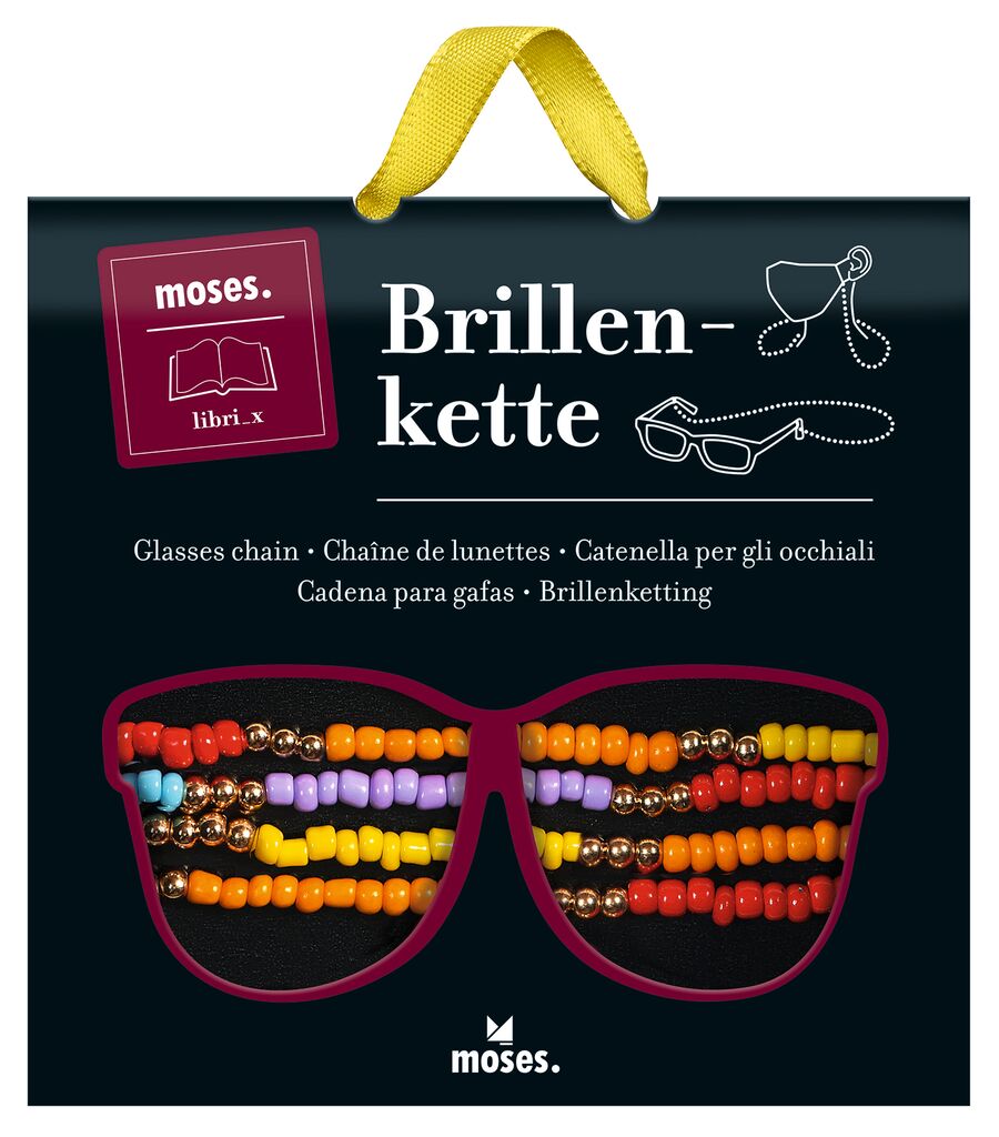 moses. libri_x Brillenkette bunt