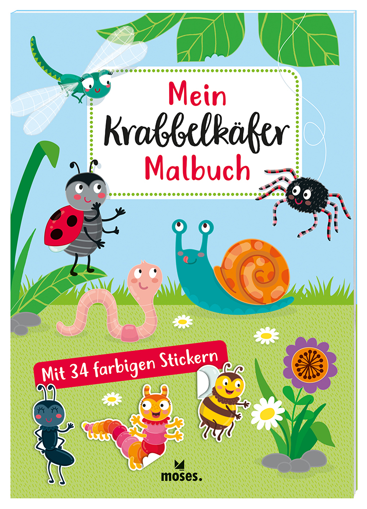 Mein Krabbelkäfer-Malbuch