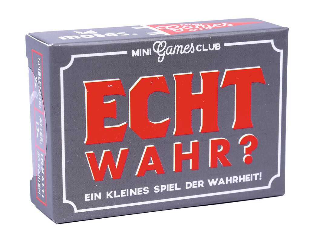Mini Games Club - Echt wahr? Ein kleines Spiel der Wahrheit!