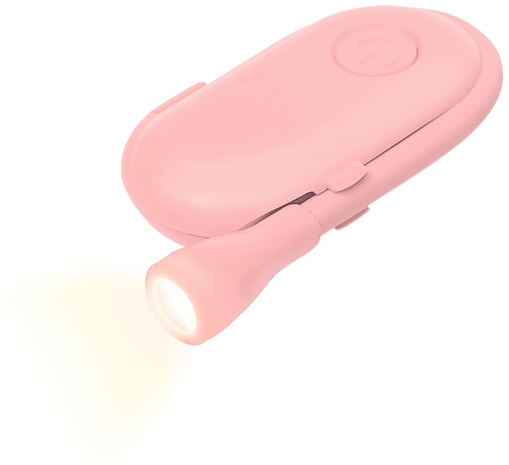 Just One More Chapter Mini-Leselicht Recharge Lesezauber rosa