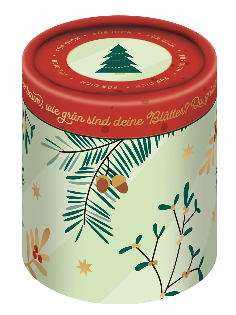 Gutschein-Spieluhrdose O Tannenbaum