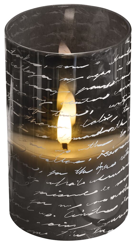 moses. libri_x LED-Kerze Poesielicht