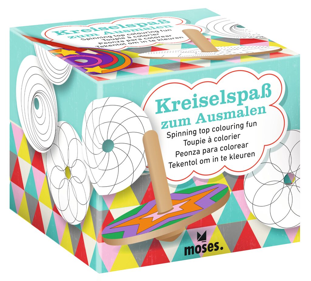 Kreiselspaß zum Ausmalen Kreiselspaß zum Ausmalen
