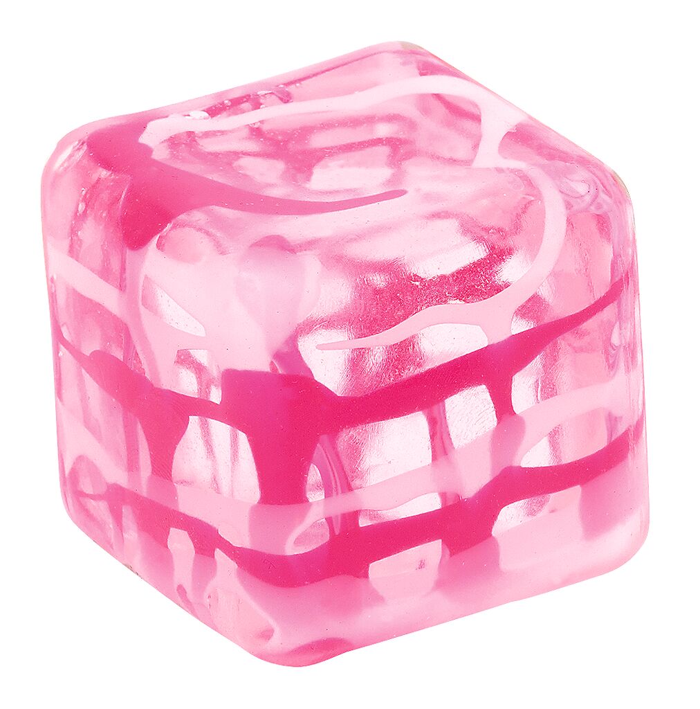 Happy Day Relax-Würfel Neon pink