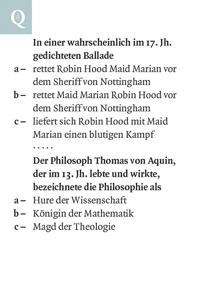 Das große Quiz der Allgemeinbildung Das große Quiz der Allgemeinbildung