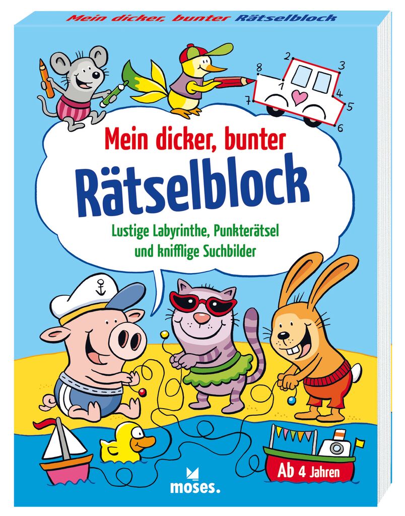 Mein dicker, bunter Rätselblock Mein dicker, bunter Rätselblock