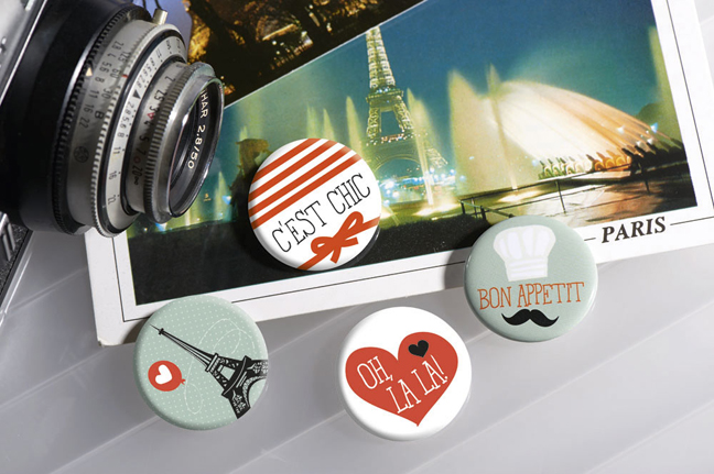 Fernweh Magnete Paris (4er Set) Fernweh Magnete Paris (4er Set)