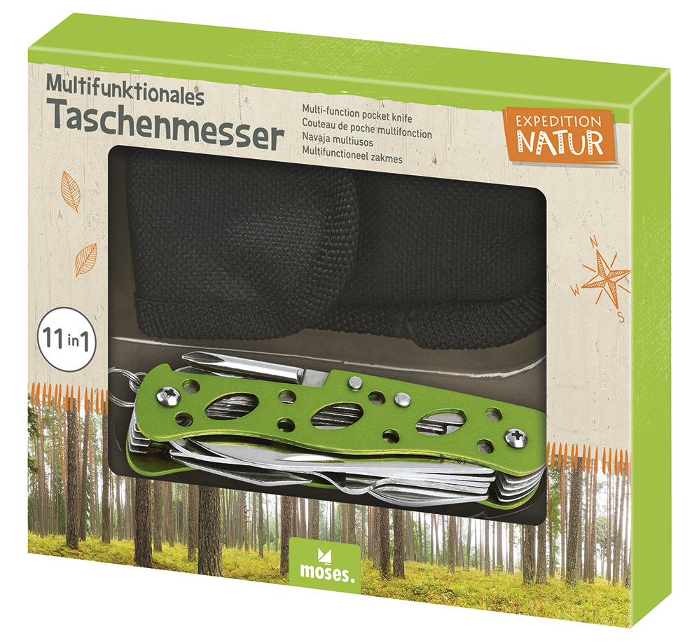 Expedition Natur Multifunktionales Taschenmesser