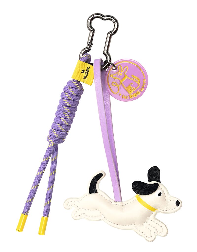 Anhänger Dog Charm weiß