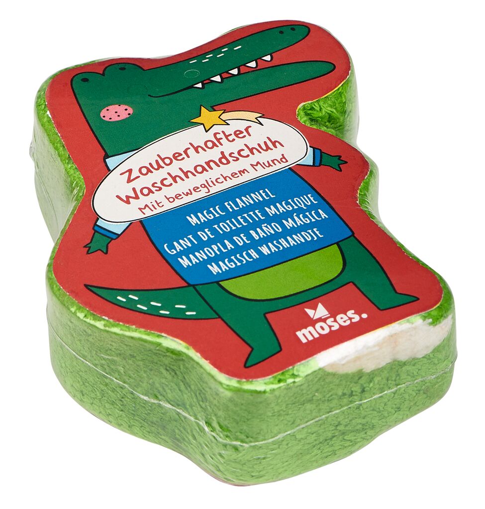 Zauber-Waschhandschuh Krokodil Zauber-Waschhandschuh Krokodil
