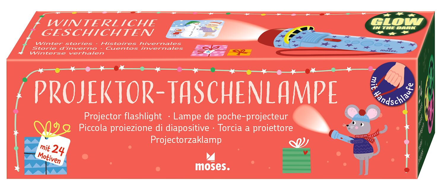 Projektorlampe Weihnachtsgeschichten