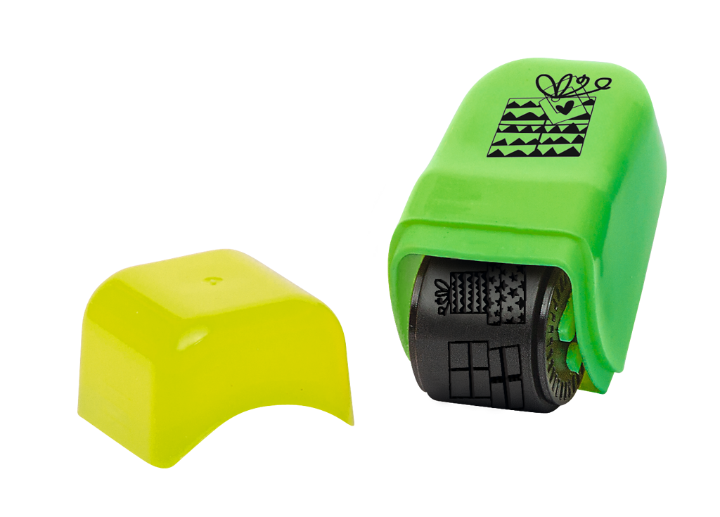 Rollstempel Winterzauber Geschenk