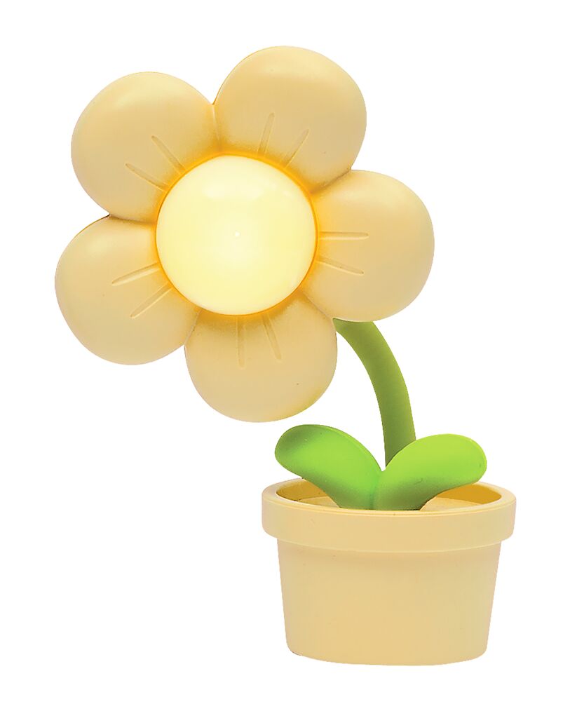 Mini-Blumenlampe Frühlingszauber gelb