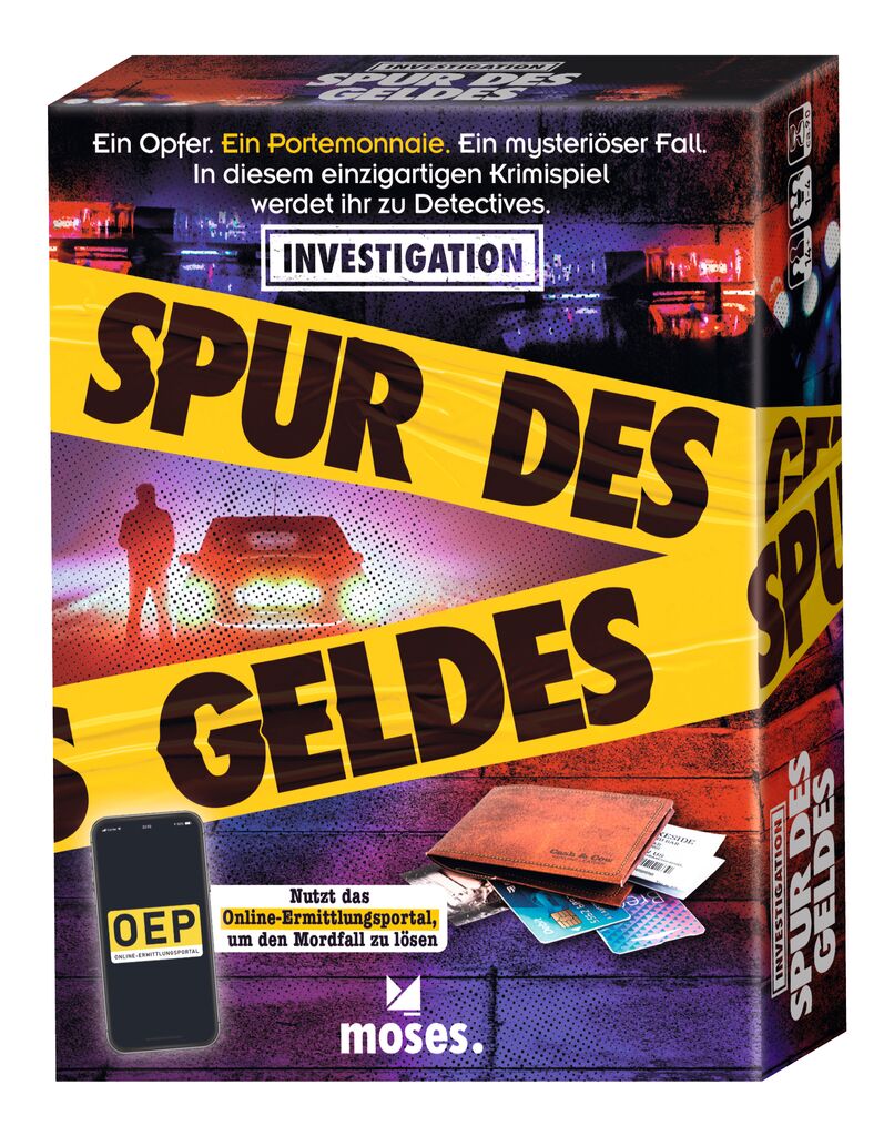 Spur des Geldes - Krimispiel