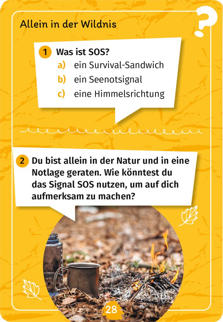 Expedition Natur Mein Outdoor-Forscherquiz