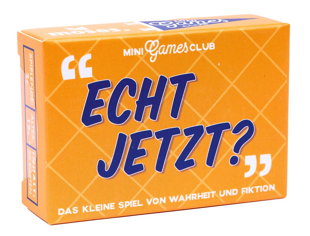 Mini Games Club - Echt jetzt? Das kleine Spiel von Wahrheit und Fiktion