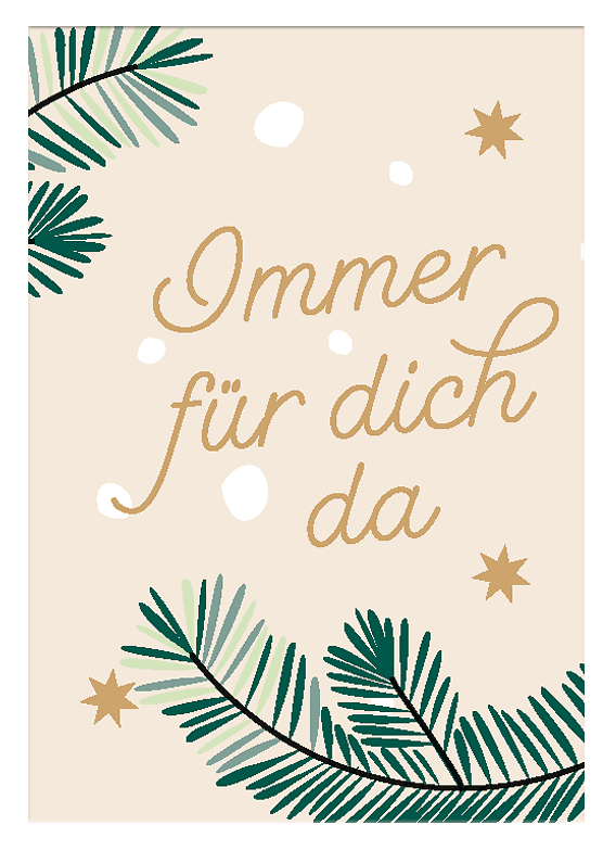 Glücksbringer Winterzauber Engel