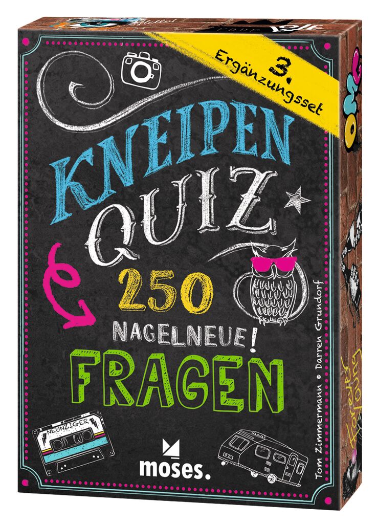 Kneipenquiz - Nagelneue Fragen (3. Ergänzungsset)