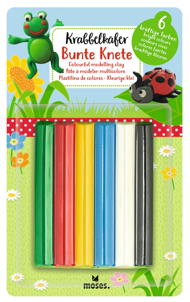 Krabbelkäfer Bunte Knete (versch. Farben) Krabbelkäfer Bunte Knete (versch. Farben)