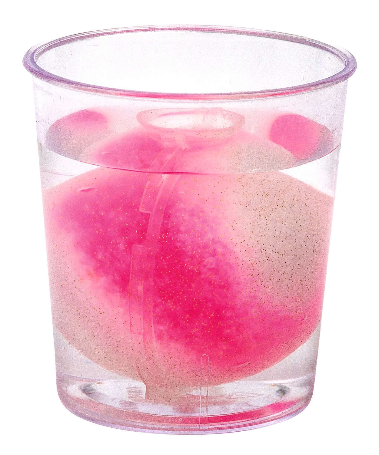 Schneeball-Flummi selber machen pink