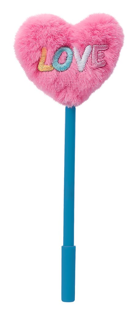 Mini-Bringsel Puschelstift Herz love