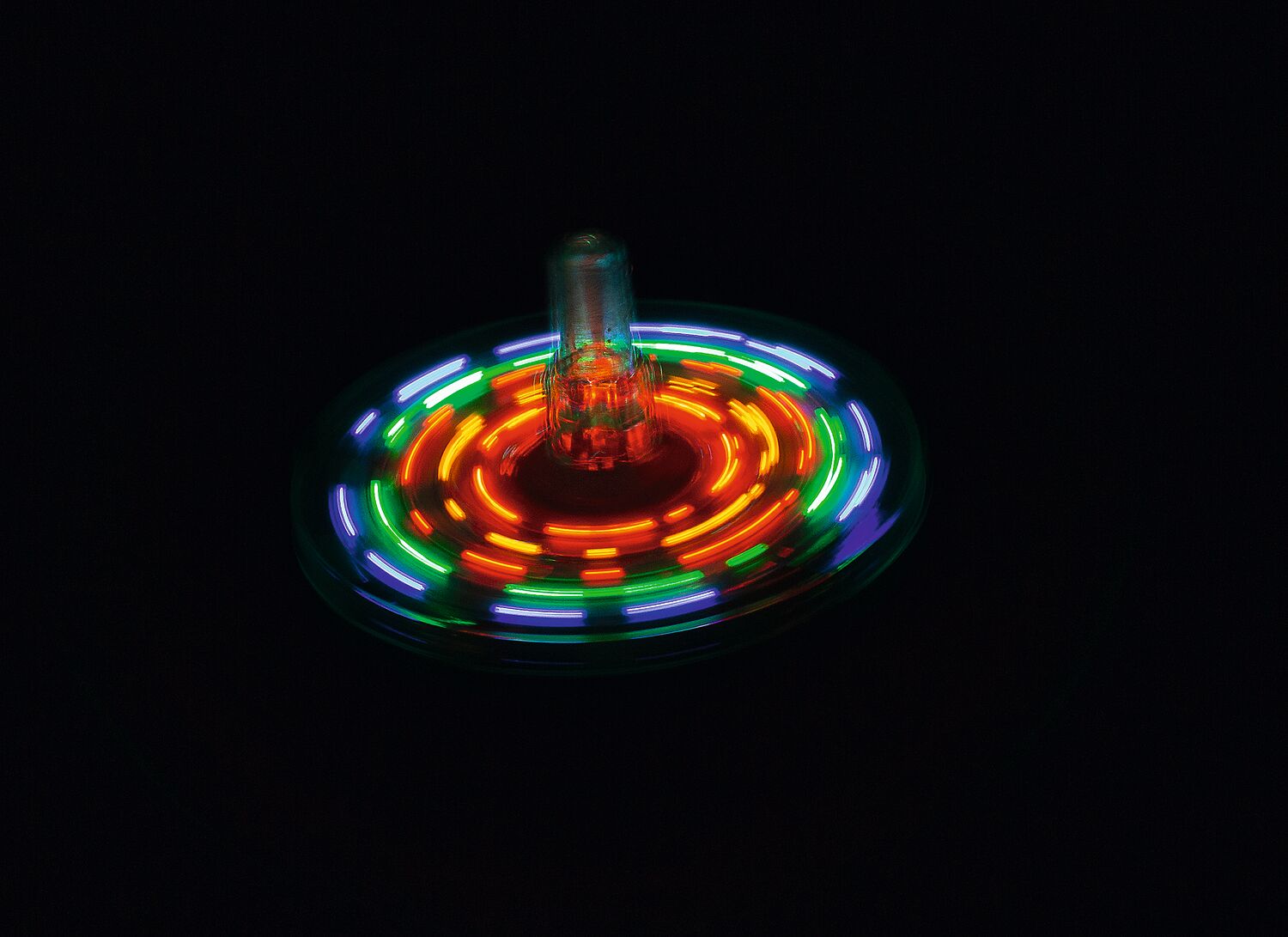 LED-Leuchtkreisel pink