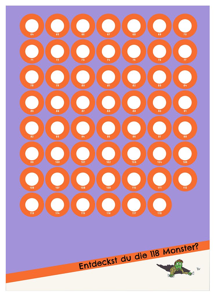Suche & Finde! 118 Monster - Wimmelposter mit wieder ablösbaren Stickern