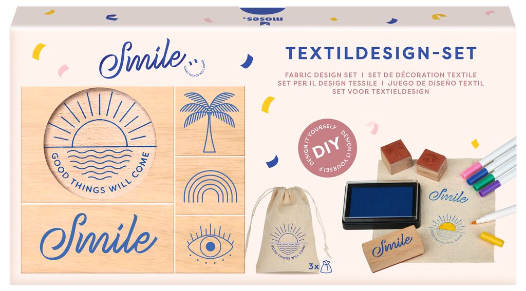 Smile Textildesign-Set