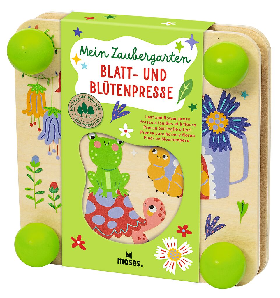 Mein Zaubergarten Blatt- und Blütenpresse