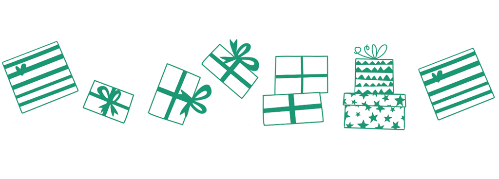 Rollstempel Winterzauber Geschenk