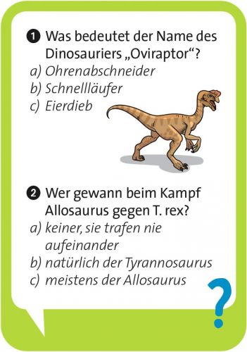 Pocket Quiz junior - Dinosaurier | 101504