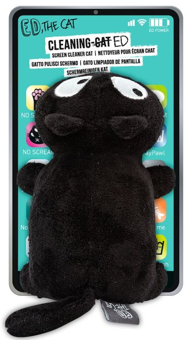 Moses. Ed The Cat Sleepy Ed - Masque De Sommeil Doux En Jersey Avec Large Bande Élastique