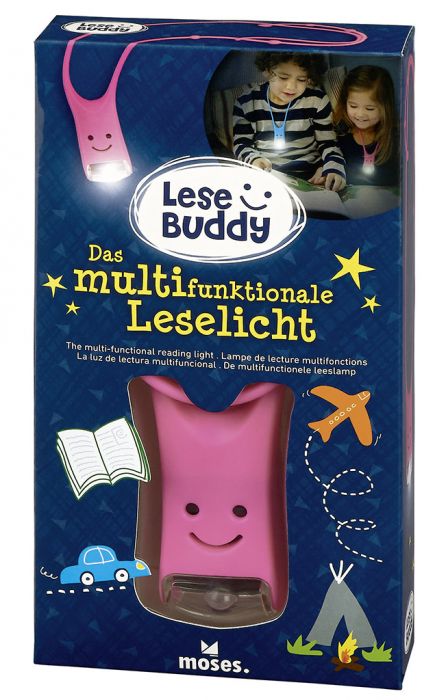 Lampe De Lecture Moses Lumi Plus - Pince Livre, LED Réglable, Pivotante 360° - Parfaite Pour Lire La Nuit